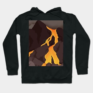 Lava of a Volcano Hoodie